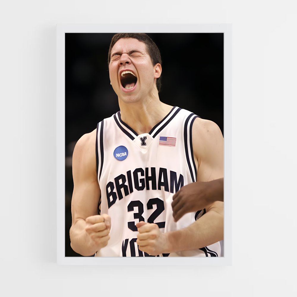 Poster La Passion de Jimmer – affiche Basketball (vue 3)